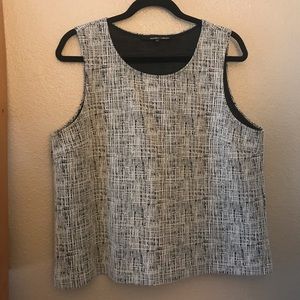 Women’s Black & White Career Work Top